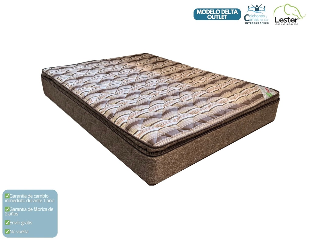 Lester - Delta Outlet Kingsize